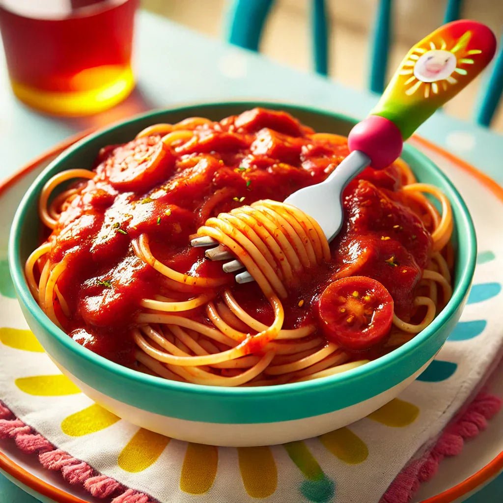 Sourdough Spaghetti With Hidden Veggie Tomato Sauce Kids Meal sourdough-spaghetti-with-hidden-veggie-tomato-sauce-kids-meal